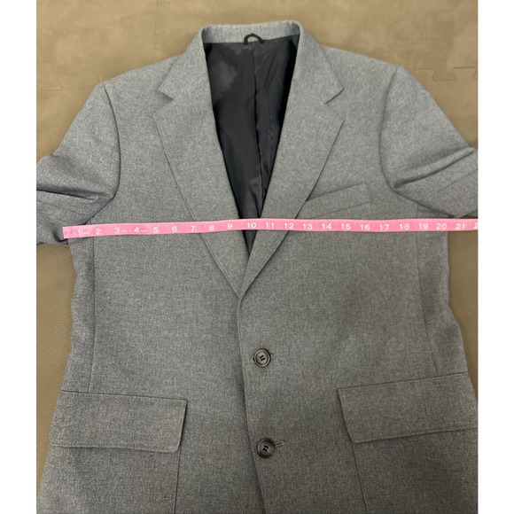 Vintage Levi's Action Suit Retro Men's 40 Short 35 x 32 Blue 2 Piece Sta-Prest - Picture 8 of 16